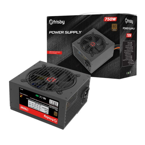 Frisby FR-PS7580P 12Cm Fan 750W 80 Plus Bronz Power Supply