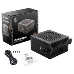 MSI Mag 650W A650BN 80 Plus Bronze Power Supply