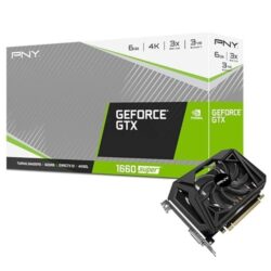 Pny Nvidia Geforce GTX 1660 SUPER 192 Bit GDDR6 6 GB Tekli Fan Ekran Kartı