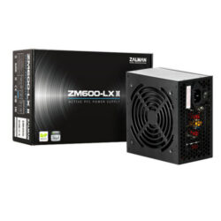 Zalman ZM600-LXII 600W Active Pfc 12 cm Fan Power Supply